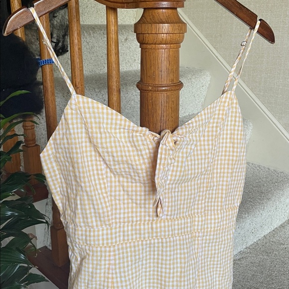Lulu's Sunny Gingham Checkered Dress - Picture 4 of 11